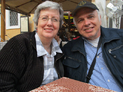 Karen with husband Clinton Stockwell